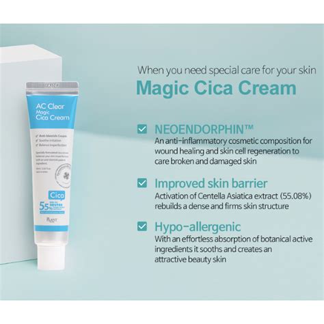 The Role of AC Clear Magic Cica Repair Cream in Soothing and Calming Inflamed Skin